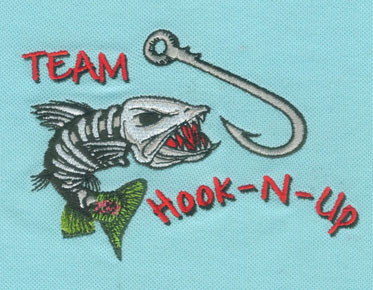 embroidery logo fish